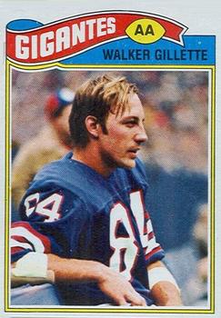 1977 Topps Mexican #457 Walker Gillette Front