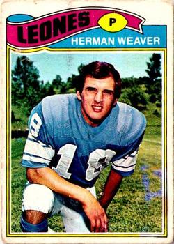 1977 Topps Mexican #462 Herman Weaver Front
