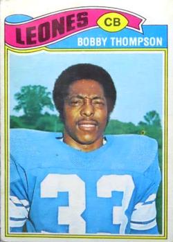 1977 Topps Mexican #486 Bobby Thompson Front