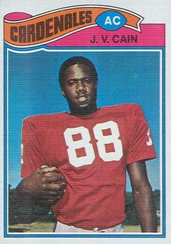 1977 Topps Mexican #504 J.V. Cain Front