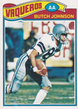 1977 Topps Mexican #516 Butch Johnson Front