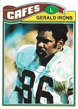 1977 Topps Mexican #517 Gerald Irons Front