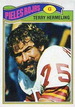 1977 Topps Mexican #523 Terry Hermeling Front