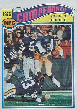 1977 Topps Mexican #527 NFC Championship Front