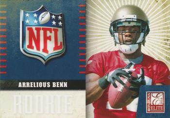 2010 Donruss Elite - Rookie NFL Shield #3 Arrelious Benn  Front