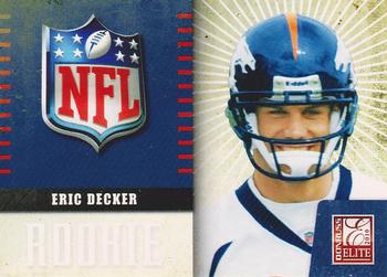 2010 Donruss Elite - Rookie NFL Shield #14 Eric Decker  Front