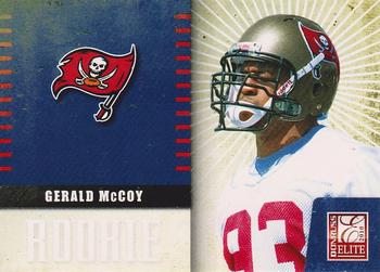 2010 Donruss Elite - Rookie NFL Shield #15 Gerald McCoy  Front