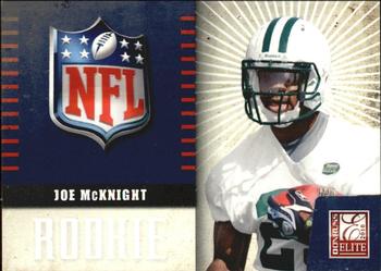 2010 Donruss Elite - Rookie NFL Shield #20 Joe McKnight  Front