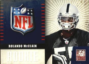 2010 Donruss Elite - Rookie NFL Shield #30 Rolando McClain  Front