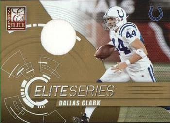 2010 Donruss Elite - Series Jerseys #7 Dallas Clark Front