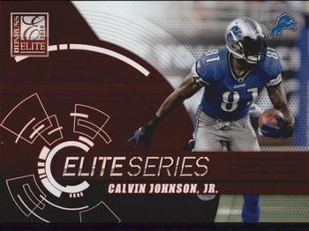 2010 Donruss Elite - Series Red #6 Calvin Johnson  Front