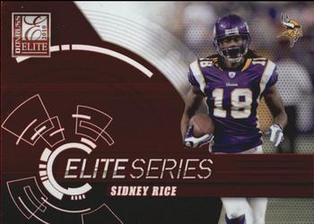 2010 Donruss Elite - Series Red #22 Sidney Rice  Front