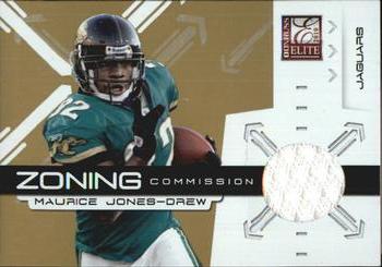 2010 Donruss Elite - Zoning Commission Jerseys #11 Maurice Jones-Drew Front