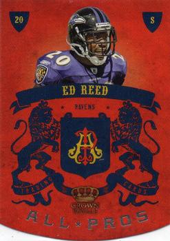 2010 Panini Crown Royale - All Pros #20 Ed Reed  Front
