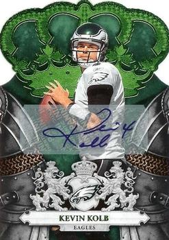 2010 Panini Crown Royale - Autographs Green #75 Kevin Kolb Front