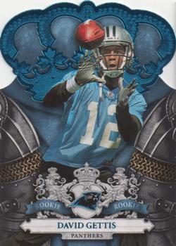 2010 Panini Crown Royale - Blue #124 David Gettis Front