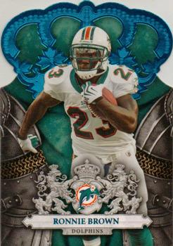 2010 Panini Crown Royale - Blue #53 Ronnie Brown Front