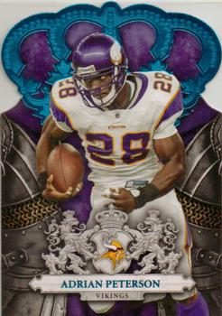 2010 Panini Crown Royale - Blue #54 Adrian Peterson Front