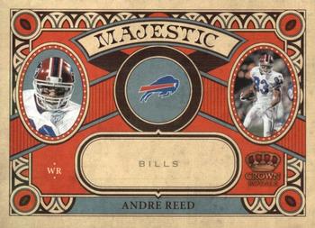 2010 Panini Crown Royale - Majestic #3 Andre Reed  Front