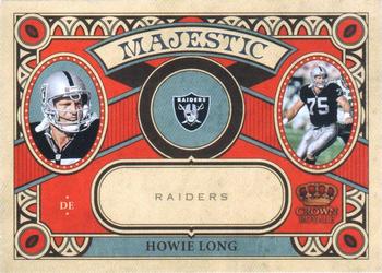 2010 Panini Crown Royale - Majestic #13 Howie Long  Front