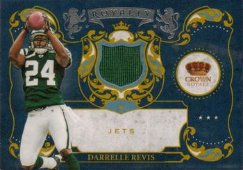 2010 Panini Crown Royale - Royalty Materials #24 Darrelle Revis Front