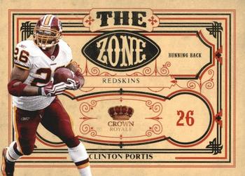2010 Panini Crown Royale - The Zone #5 Clinton Portis  Front