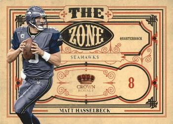 2010 Panini Crown Royale - The Zone #21 Matt Hasselbeck  Front