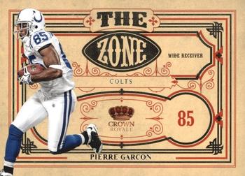2010 Panini Crown Royale - The Zone #25 Pierre Garcon  Front