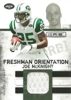 2010 Panini Rookies & Stars - Freshman Orientation Materials Jerseys #30 Joe McKnight  Front