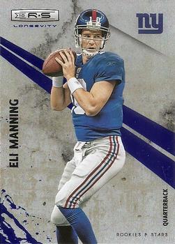 2010 Panini Rookies & Stars Longevity - Sapphire #96 Eli Manning  Front