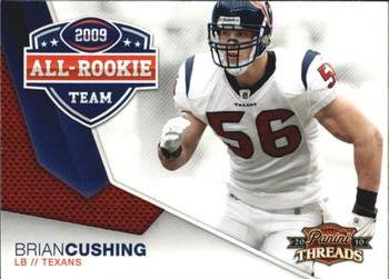 2010 Panini Threads - 2009 All Rookie Team #5 Brian Cushing  Front