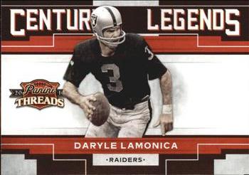 2010 Panini Threads - Century Legends #10 Daryle Lamonica  Front