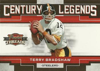 2010 Panini Threads - Century Legends #14 Terry Bradshaw  Front