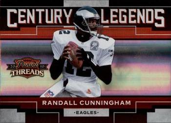 2010 Panini Threads - Century Legends Holofoil #6 Randall Cunningham  Front