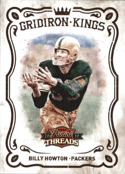 2010 Panini Threads - Gridiron Kings #27 Billy Howton  Front