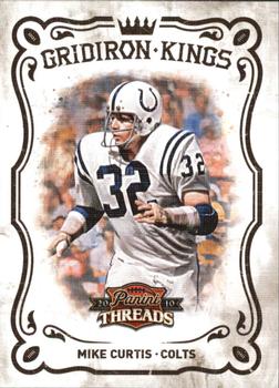 2010 Panini Threads - Gridiron Kings #35 Mike Curtis  Front