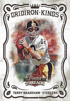 2010 Panini Threads - Gridiron Kings #42 Terry Bradshaw  Front