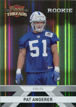 2010 Panini Threads - Silver Holofoil #269 Pat Angerer  Front