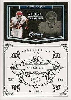 2010 Playoff National Treasures - Century Silver #70 Dwayne Bowe  Front