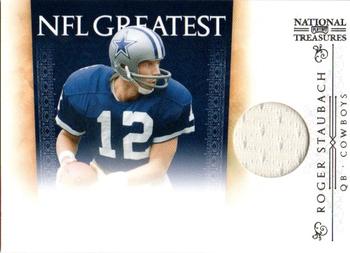 2010 Playoff National Treasures - NFL Greatest #15 Roger Staubach  Front