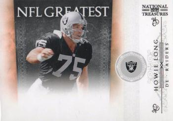 2010 Playoff National Treasures - NFL Greatest #30 Howie Long  Front