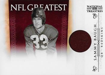 2010 Playoff National Treasures - NFL Greatest Materials #18 Sammy Baugh Front