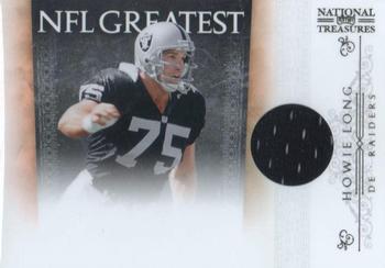2010 Playoff National Treasures - NFL Greatest Materials #30 Howie Long Front