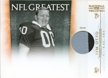 2010 Playoff National Treasures - NFL Greatest Materials Prime #31 Jim Otto Front