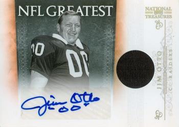 2010 Playoff National Treasures - NFL Greatest Signature Materials #31 Jim Otto Front