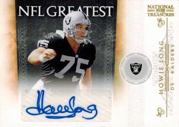 2010 Playoff National Treasures - NFL Greatest Signatures #30 Howie Long Front