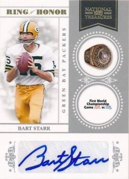2010 Playoff National Treasures - Ring of Honor Signatures #1 Bart Starr Front