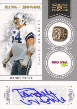 2010 Playoff National Treasures - Ring of Honor Signatures #13 Randy White Front