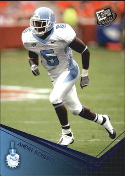 2010 Press Pass - Blue #11 Andre Roberts  Front