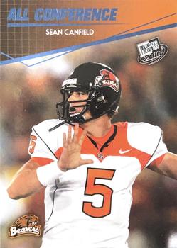 2010 Press Pass - Blue #77 Sean Canfield Front